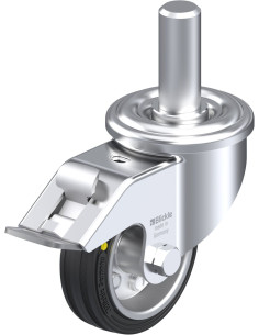 LEZ-VE 80R-FI-EL antistatinis ratukas su stabdžiais