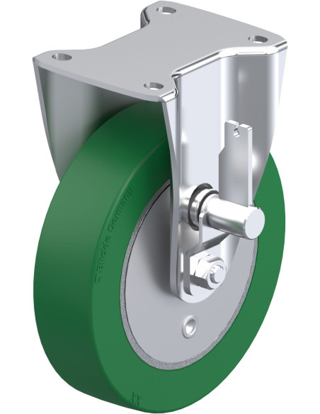 BH-GST 200K-TB fiksuotas poliuretano ratukas 200 mm