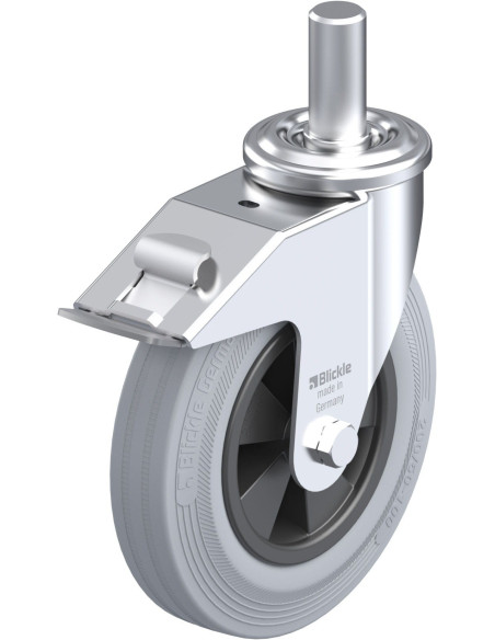 LEZ-VPP 200G-27-FI-SG pasukamas ratukas su stabdžiais