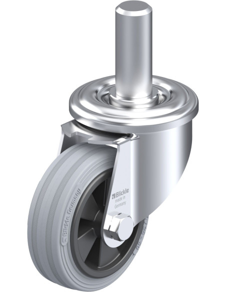 LEZ-VPP 80G-SG pasukamas ratukas su guma 80 mm