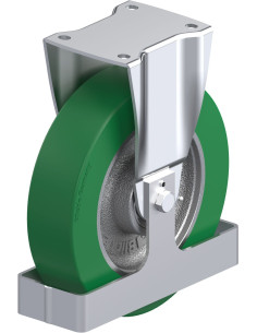 BH-GST 250K-FS poliuretano fiksuotas ratukas