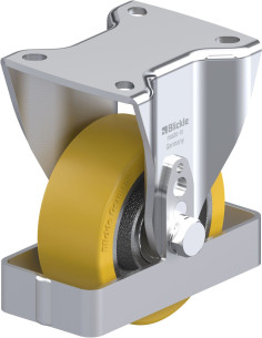 BH-GTH 100K-1-FS poliuretano fiksuotas ratukas 100 mm