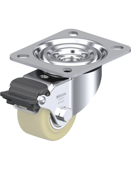 L-GSPO 60K-RA pasukamas ratukas su stabdžiais, 60 mm