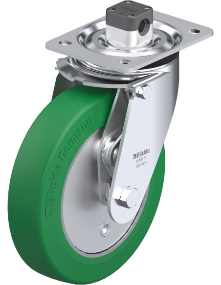 L-GST 200K-TM13 - Poliuretano ratukas su stabdžiais