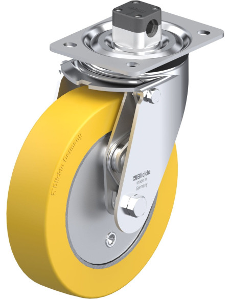 L-GTH 200K-TM13 poliuretano ratukas su stabdžiais