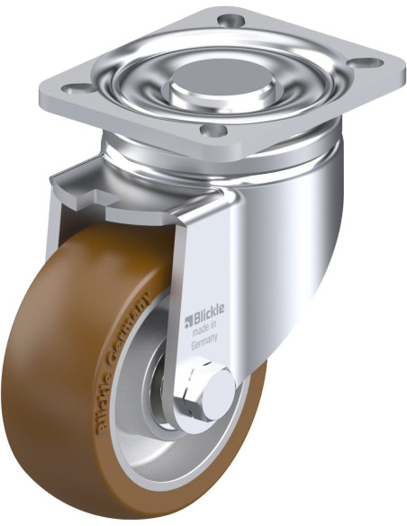 Poliuretano pasukamas ratukas LH-ALB 101K-1, 100 mm