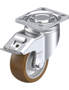 LH-ALB 101K-1-FI poliuretano ratukas su stabdžiais