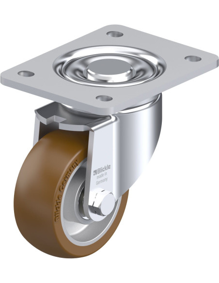 LH-ALB 101K-3 poliuretano pasukamas ratukas 100 mm