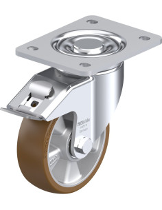 LH-ALB 125K-3-FI poliuretano ratukas su stabdžiais