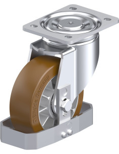 LH-ALB 152K-FS poliuretano pasukamas ratukas 150 mm