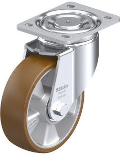 LH-ALB 160K poliuretano pasukamas ratukas 160 mm