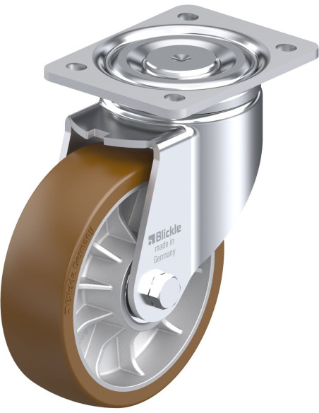 LH-ALB 162K poliuretano pasukamas ratukas 160 mm