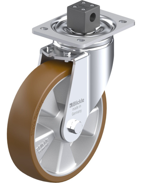 LH-ALB 200K-CS13 poliuretano ratukas su stabdžiais