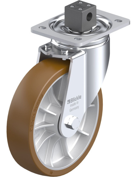 LH-ALB 202K-CS13 poliuretano ratukas su stabdžiais