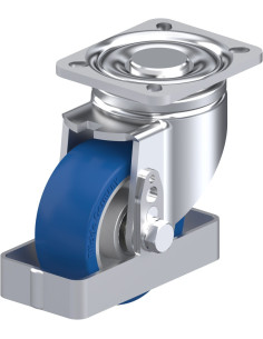 LH-ALBS 100K-1-FS poliuretano pasukamas ratukas 100 mm