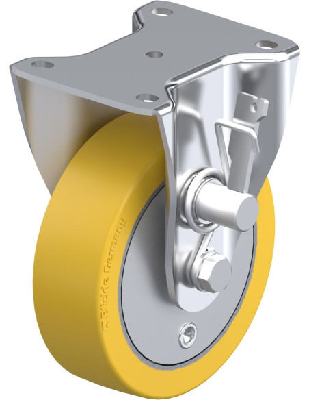 BH-GTH 160K-TMR poliuretano fiksuotas ratukas