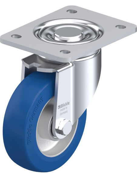 LH-ALBS 125K-3 poliuretano pasukamas ratukas 125 mm