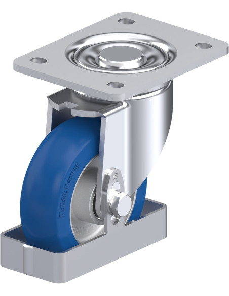 LH-ALBS 125K-3-CO-FS poliuretano pasukamas ratukas 125 mm