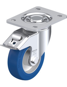 LH-ALBS 125K-3-FI Poliuretano ratukas su stabdžiais