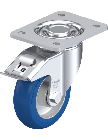 LH-ALBS 125K-3-FI-CO poliuretano ratukas su stabdžiais