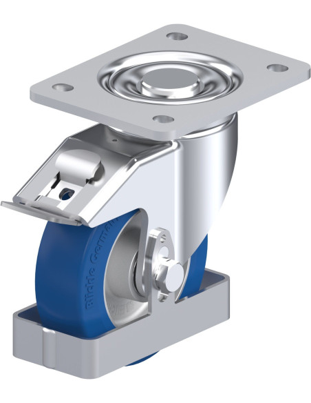 LH-ALBS 125K-3-FI-FS poliuretano pasukamas ratukas su