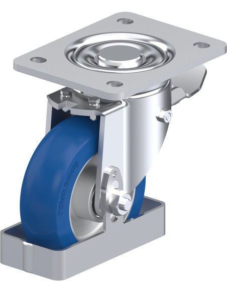 LH-ALBS 125K-3-ST-CO-FS poliuretano pasukamas ratukas su