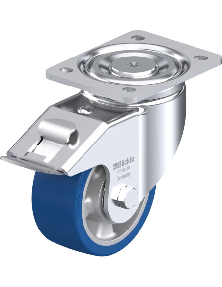 LH-ALBS 127K-FI poliuretano ratukas su stabdžiais