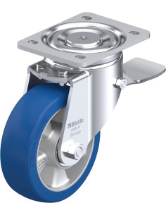 LH-ALBS 150K-ST poliuretano ratukas su stabdžiais