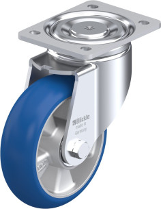 LH-ALBS 160K-CO poliuretano pasukamas ratukas 160 mm