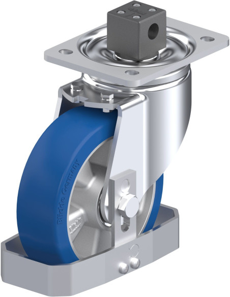 LH-ALBS 160K-CS13-FS poliuretano ratukas su stabdžiais