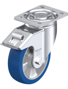 LH-ALBS 160K-FI poliuretano ratukas su stabdžiais