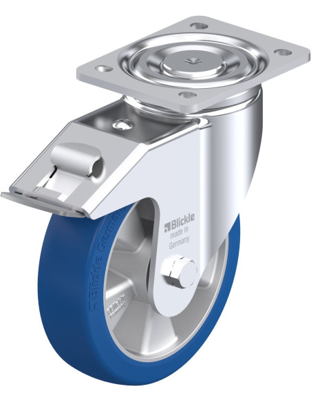 LH-ALBS 180K-FI poliuretano ratukas su stabdžiais