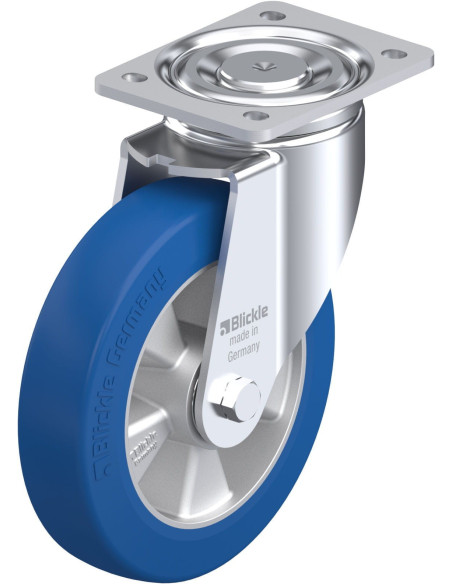 LH-ALBS 200K poliuretano pasukamas ratukas 200 mm