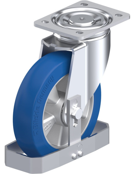 LH-ALBS 200K-CO-FS poliuretano pasukamas ratukas 200 mm