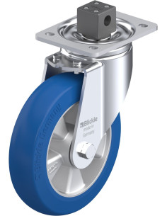 LH-ALBS 200K-CS13-CO poliuretano ratukas su stabdžiais