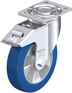 LH-ALBS 200K-FI poliuretano ratukas su stabdžiais