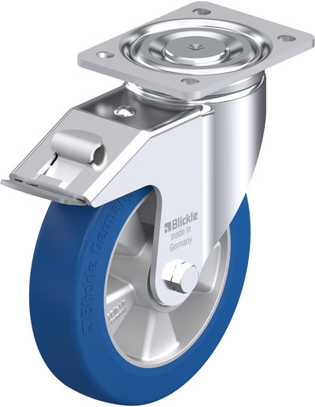 LH-ALBS 200K-FI poliuretano ratukas su stabdžiais