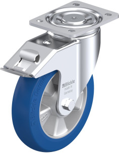 LH-ALBS 200K-FI-CO - Poliuretano ratukas su stabdžiais