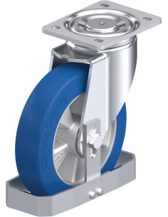 LH-ALBS 200K-FS poliuretano pasukamas ratukas 200 mm