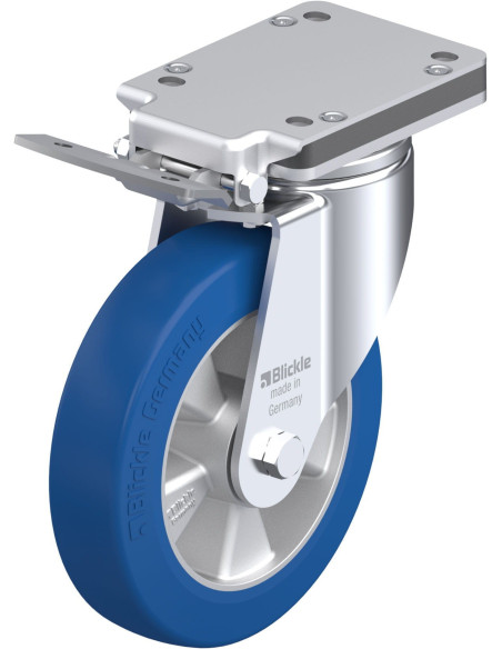 LH-ALBS 200K-IS poliuretano ratukas su stabdžiais