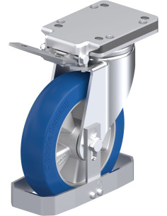 LH-ALBS 200K-IS-CO-FS - poliuretano ratukas su stabdžiais