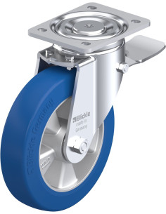 LH-ALBS 200K-ST poliuretano ratukas su stabdžiais