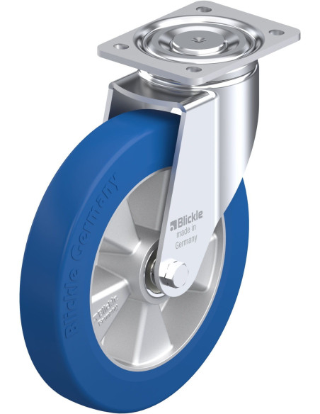 LH-ALBS 250K poliuretano pasukamas ratukas 250 mm