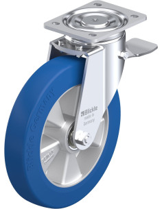 LH-ALBS 250K-ST Poliuretano ratukas su stabdžiais