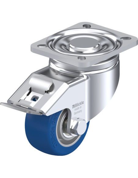 LH-ALBS 82K-FI poliuretano ratukas su stabdžiais