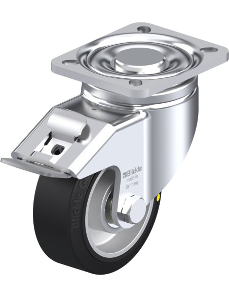 LH-ALEV 100K-1-FI-EL antistatinis ratukas su stabdžiais