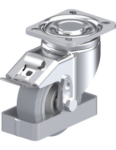 LH-ALEV 100K-1-FI-SG-FS pasukamas ratukas su stabdžiais,