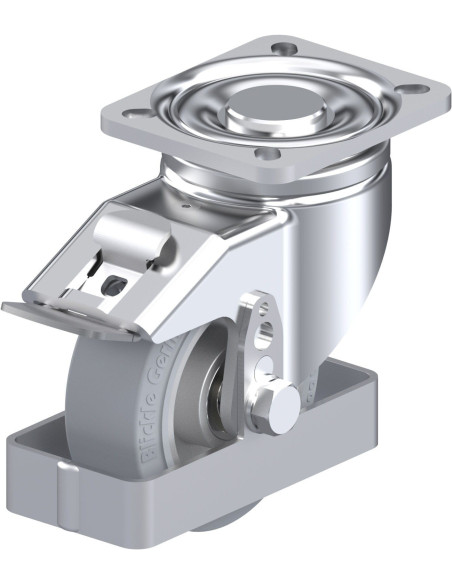 LH-ALEV 100K-1-FI-SG-FS pasukamas ratukas su stabdžiais,