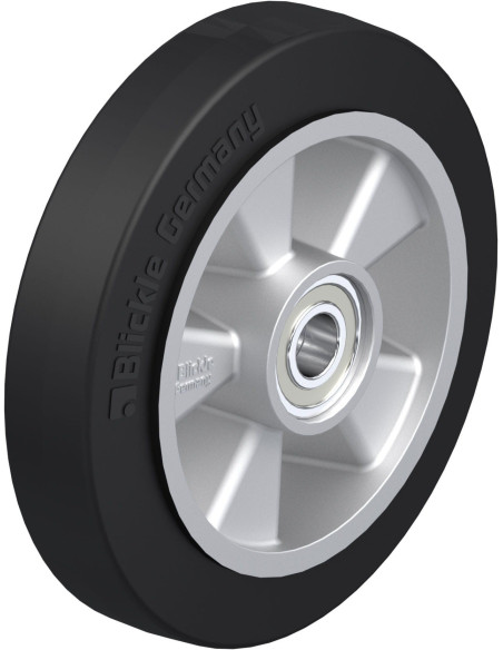 ALEV 200x50/20-54K - Pramoninis priekinis ratukas dengtas