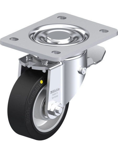 LH-ALEV 100K-3-ST-EL antistatinis ratukas su stabdžiais